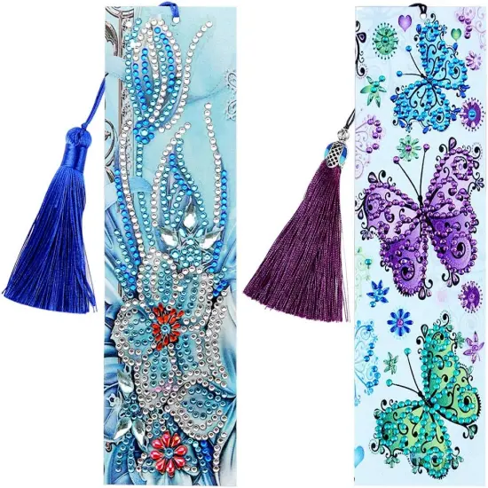 2Pack Diamond Painting Bookmarks {1}