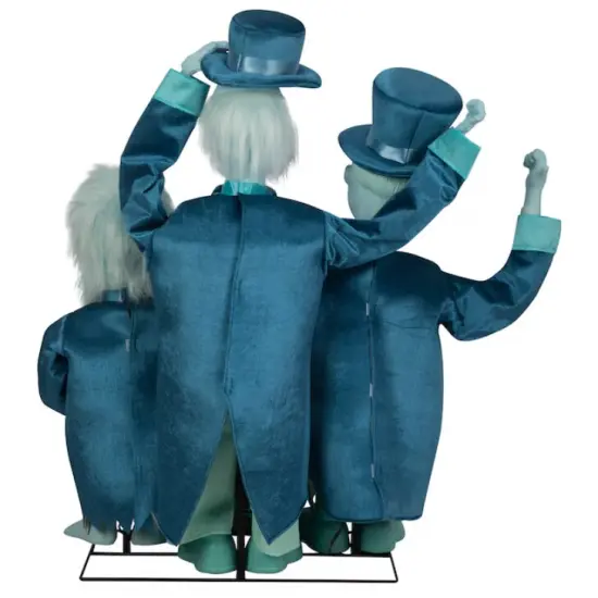 3.5ft Disney Mansion Hitchhiking Ghosts - Motion Activated, Lighted Animatronic {5}