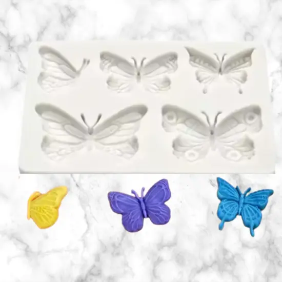 Lexie Butterflies Silicone Mold {2}