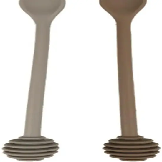 Syrup Dipper Honey Dipper Stick Silicone 2pcs Syrup Dipper Stick Honey Mixing Stirrer Spoon Silicone Mixing Spoon for Honey Jar Dispense Drizzle Honey Random Color {5}