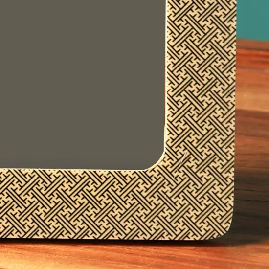 Printed Resin Round Corner Frame Check {2}