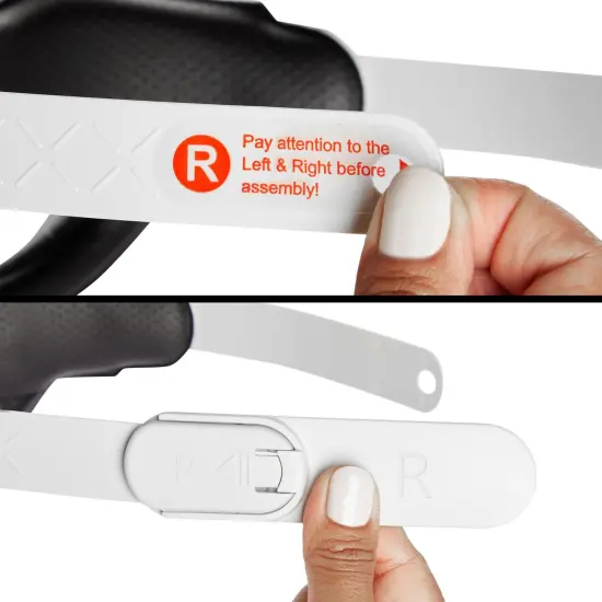 Insten Head Strap for Oculus Quest 2 VR Headset, Replacement for Elite Headband, Adjustable Band with Soft Cushion Enhanced Comfort {4}