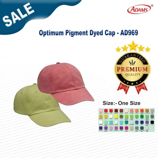 Adams&reg; Optimum Pigment Dyed Cap MUSTARD {2}