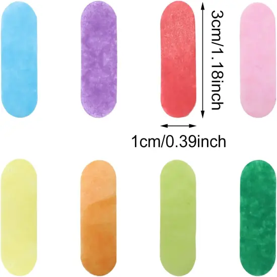 50g Colorful Paper Confetti Tissue Sprinkle Confetti Cute Multicolor Table Confetti Party Decoration Confetti for Wedding, Birthday, Baby Shower, Party, Photoshoot, etc {3}