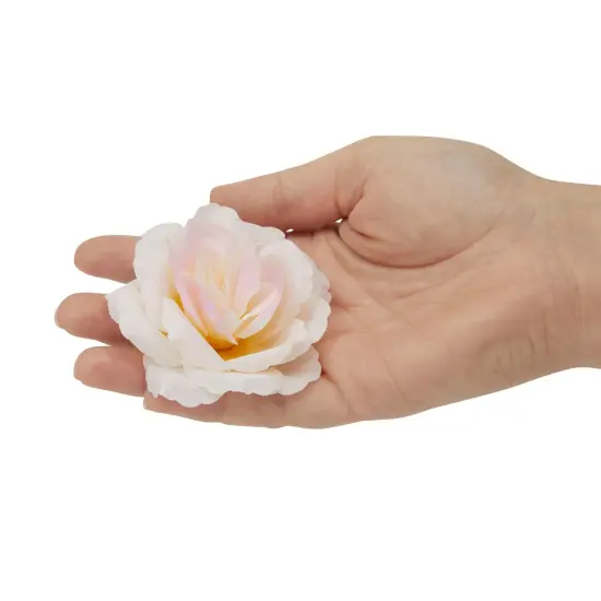 Juvale 60 Pack Silk Artificial Flowers - 6 Colors, 3 Inches, Fake Carnations for Wedding, Bridal Shower & Valentine's Day Decorations, Arts and Crafts {6}