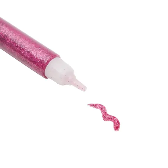 Bright Creations 100 Pack Glitter Glue Pens - 0.35 Oz Rainbow Set for Arts & Crafts Projects, Slime Supplies and Scrapbooking, Cards (20 Metallic Colors) Multicolor {5}