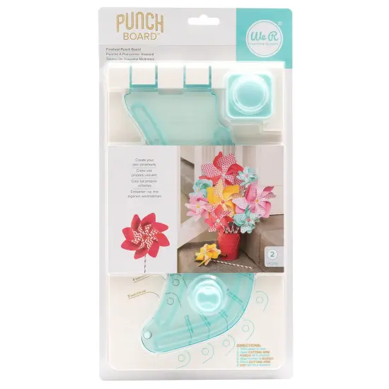 We R Pinwheel Punch Board {1}