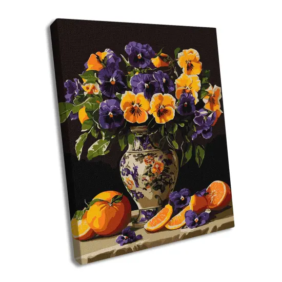 Painting by Numbers kit Sophisticated violets KHO3293 {2}