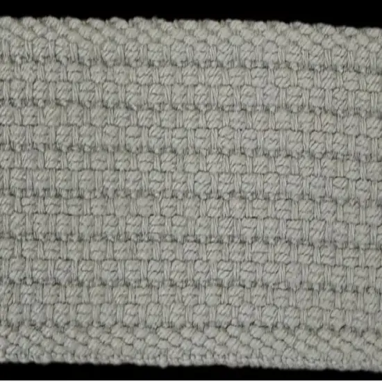 1" Cotton Webbing - 10 Continuous Yards - Made in USA! Grey {1}