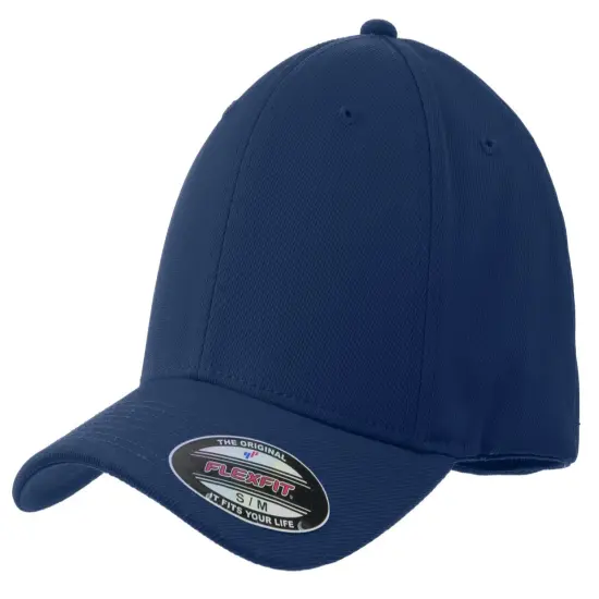 Sport-Tek&reg; Flexfit Performance Solid Cap True Navy {1}