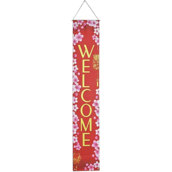 Chinese New Year Banner Party Decoration (Red, 2 Sizes, 3 Pieces) {5}