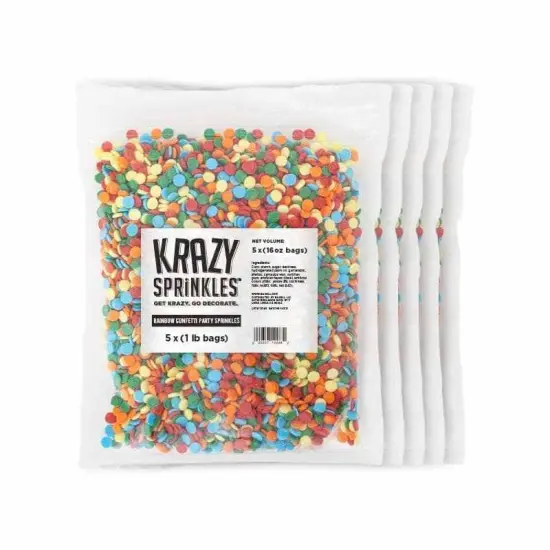 Rainbow Confetti Sprinkles {7}