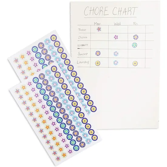 2730 Count Teacher Star Reward Stickers for kids and Students, small sticker for Behavior Chart, Classroom Supplies, 30 Sheets, Assorted Designs {5}