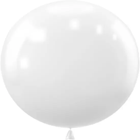 9pcs White Giant Balloons Latex {1}