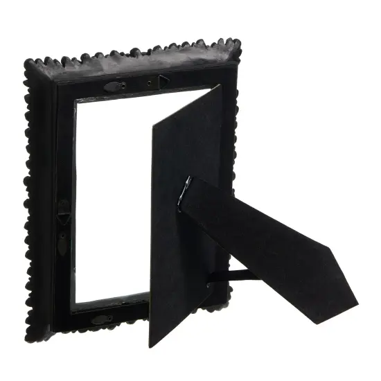 Set of 2 Black Scoop Resin Tabletop Picture Frames-5x7 {6}