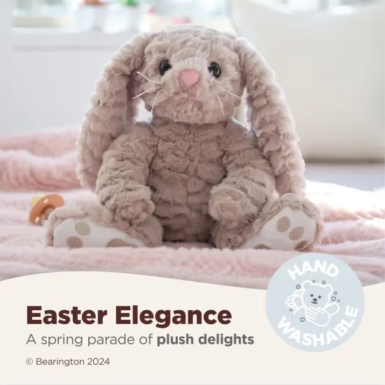 Bearington Java Easter Bunny 10 In Stuffed Animals Bunny Plush - Easter Gifts for Kids, For Ages 1-14 Brown {3}