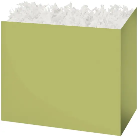 Pack/6: Sage Basket Box - 6-3/4 x 4 x 5" {1}
