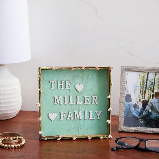 Small Wooden Alphabet Letters, Includes Display Box with 9 Letter Sets (A-Z), 3 Number Sets (0-9) , and 2 Sets of Symbols Brown {2}