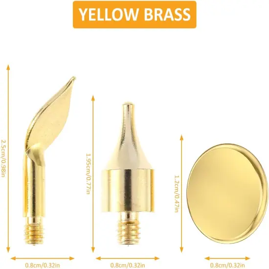 56Pcs Wood Burning Tip Set Letter Wood Burning Tool Including Alphabet Number Symbol Brass Alphabet Number Template for DIY Embossing Carving Craft Wood Burning {4}