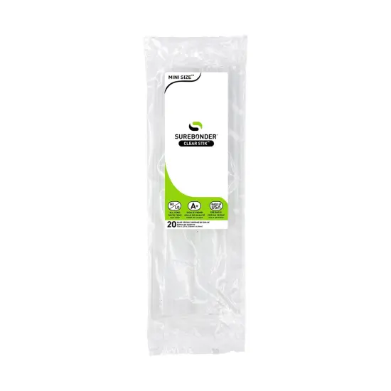 Mini-Size 10-Inch Hot Glue Sticks, 20-Pack – All-Temp Adhesive for Crafts, DIY, and Repairs - Fits Mini Glue Guns {1}