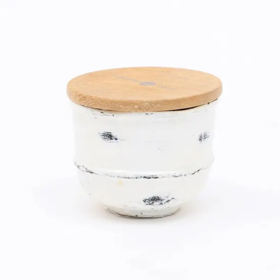 Lavender Vanilla Terracotta Jar Wax Candle (1 Wick) {2}