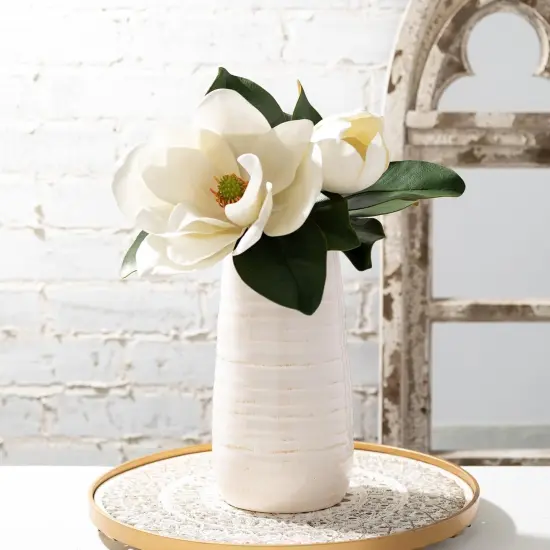 Ceramic Boho Vase, Centerpiece Table Decorations, Farmhouse Room Decor, Wedding Decorations For Reception, Living Room Decor & Accessories For Your Kitchen, Office, Bedroom & Bathroom {4}