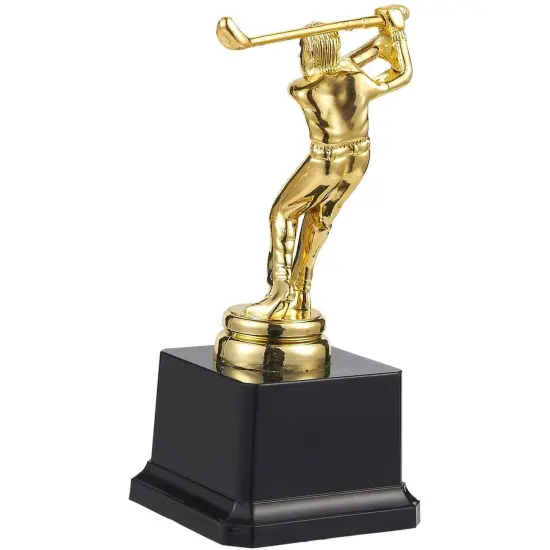 Golf Trophy, Gold Champion Trophy for Golf Tournaments, Competitions, Parties (3 x 3 x 7 In) {2}