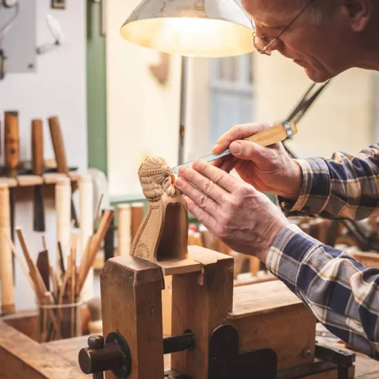 24Pcs Wood Carving Tools Chisel Set - Kit Including Small and Large Size Wood Carver Set {4}