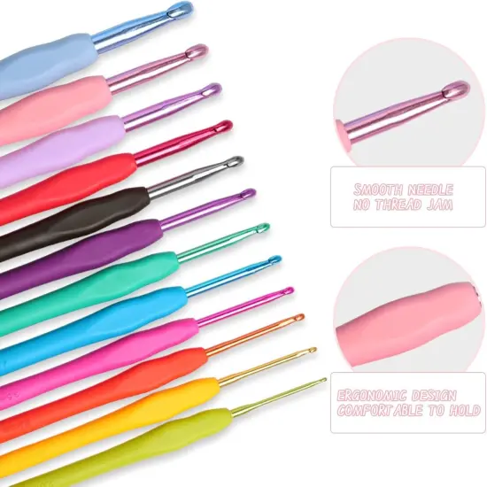 KOKNIT 12 PCS Crochet Hooks {3}