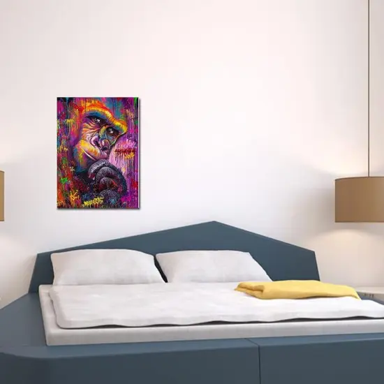 DIY Paint by Numbers Painting Canvas for Kids or Adults Beginner with Brushes and Acrylic Paints Frameless {4}