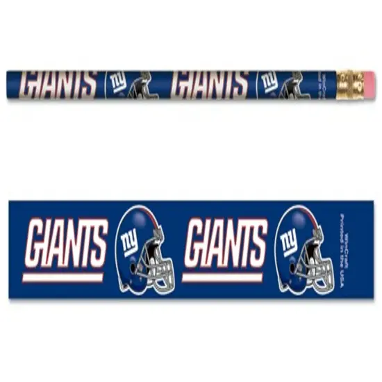 NFL New York Giants 15556041 Pencil (6 Pack) {1}