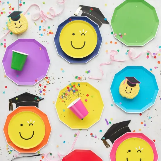 SPRINKLES & SMILES ASSORTED RAINBOW CUPS {4}