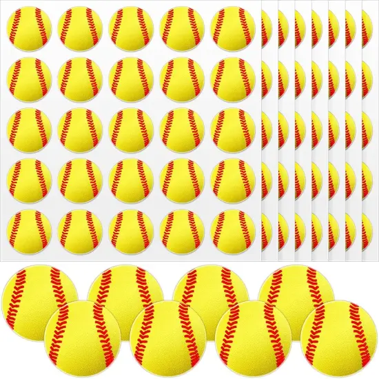200 Pcs Baseball Softball Helmet Decals Vinyl Sports Softball Stickers Self Adhesive Helmet Stickers Decals Baseball Accessories for Batting {1}