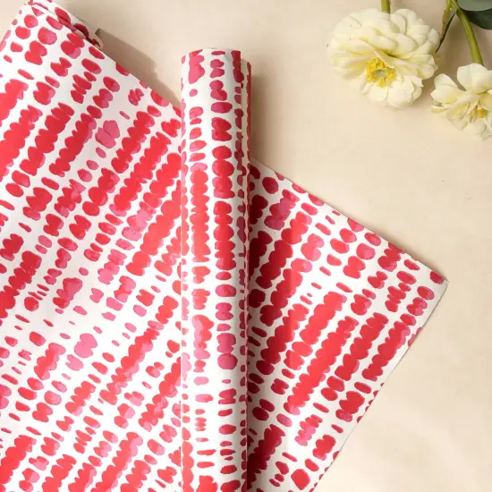 Gift Wrap Set of 5 - Red - HMP+Cardboard {1}