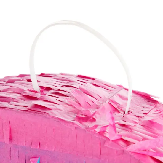 BLUE PANDA Rainbow Number 8 Pinata for Kids Ages 3-14 Birthday Party Supplies, Fiesta, Anniversary Celebration, Small (11.4 x 16.5 x 3 In) Orange {6}