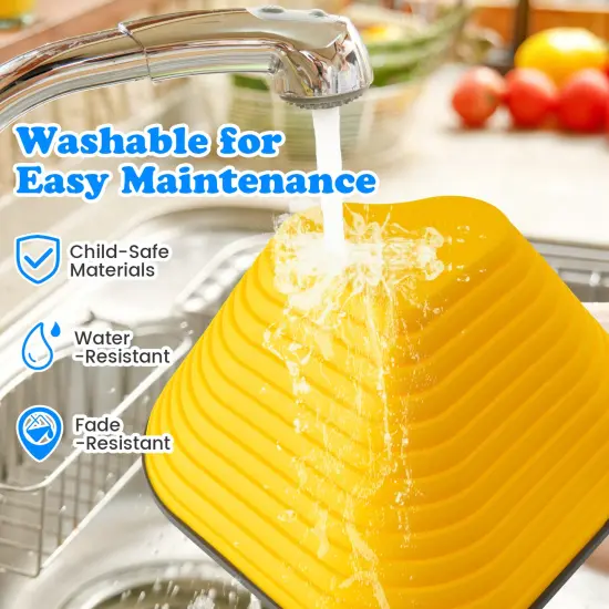 11-Piece Kids Stepping Stone Set with Non-Slip Edge for Balance and Motor Skill Development {5}