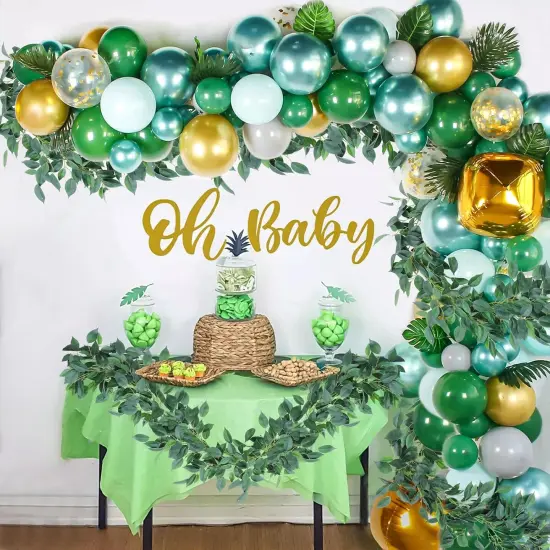 Artificial Ivy Vines Garland 6.56Ft Fake Vines with Lush Silk Greenery Leaves Faux Hanging Plants for Room Greenery Decor in Wall Bedroom Wedding Balcony and Home Greenery Decoration Willow {2}