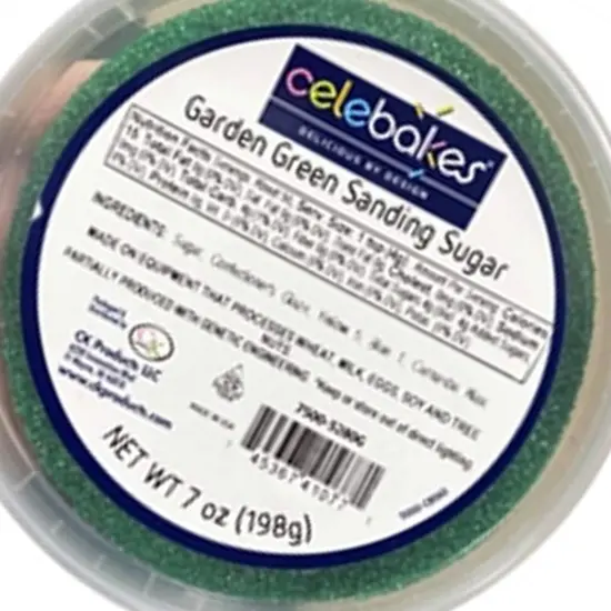 Green Sanding Sugar 7 Ounce {2}