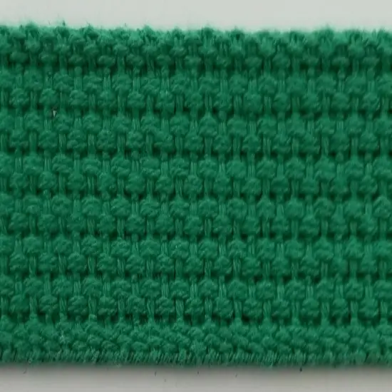 1" Cotton Webbing - 10 Continuous Yards - Made in USA! Kelly {1}