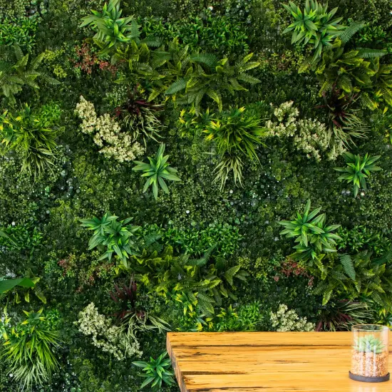 Nearly Natural Amazon Rainforest Artificial Living Wall Panel - 40" - Green {6}