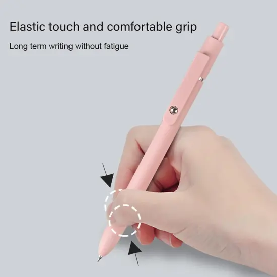 Piloting Gel Ink Pens Set,0.5mm Fine Point Tip,Quick Drying Ink, Cute Fancy Pens for Women Gifts for Women (5 Pcs Morandi-Black Ink) {3}