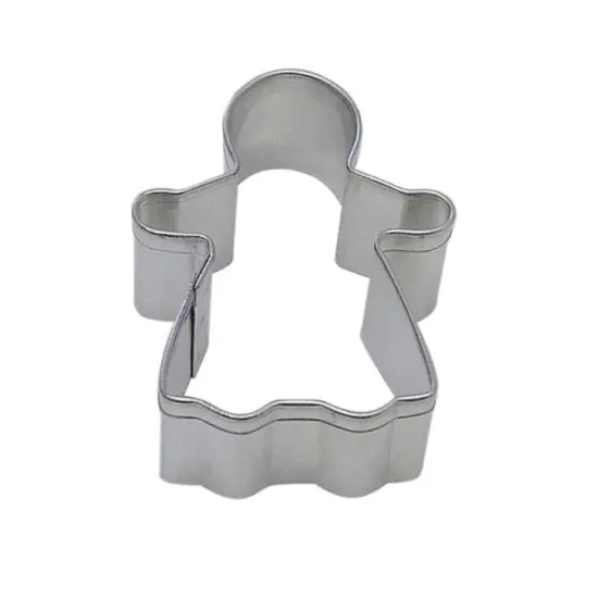 2.25&rdquo; Gingerbread Girl Metal Cookie Cutter {1}