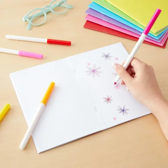 24 Pack Blank Books for Kids To Write Stories - A5 Colorful Notebooks Bulk - Unlined Travel Journals Scrapbooks for Students Sketching (5.5x8.5 in) Multicolor {4}