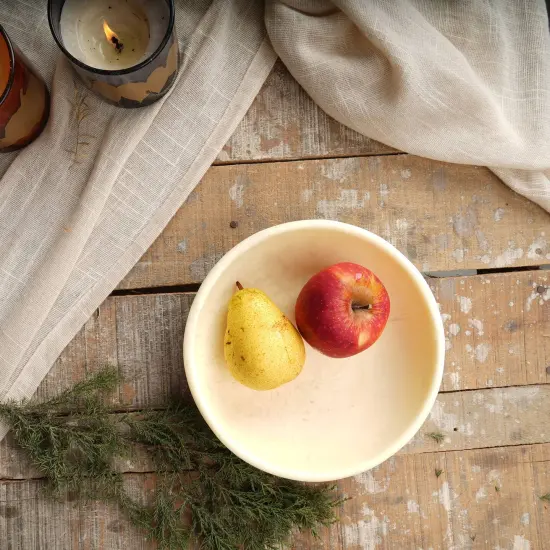 Decorative And Functional Handmade Resin Salad Bowl {4}