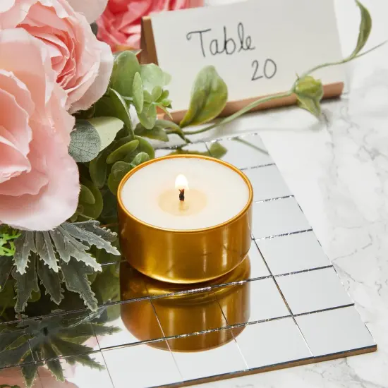 1 Inch Mirror Tiles for Crafts, 120 Pack Small Square Glass for Home Wall Decor, Mosaics Silver {2}