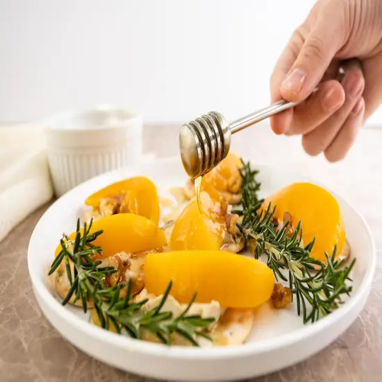 Honey Dipper, Stainless Steel Honey Stirring Stick, 6.5" {4}