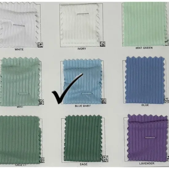 1 Yard 4x2 Yummy Brushed Rib Knit Solid Fabric Soft Stretch Textured 58"-60" Width Avocado {5}