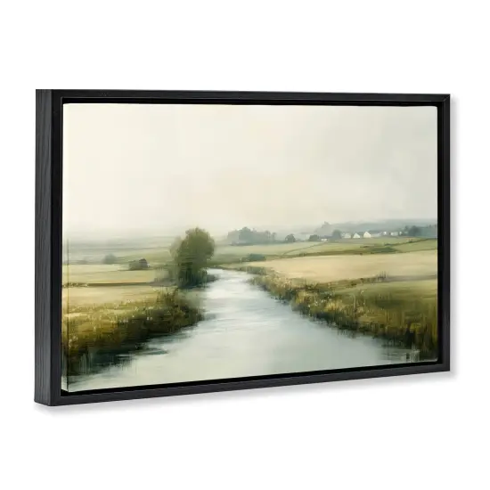 Stupell Industries Mirror Of Calm Landscape Floating Frame, design by Novae {3}