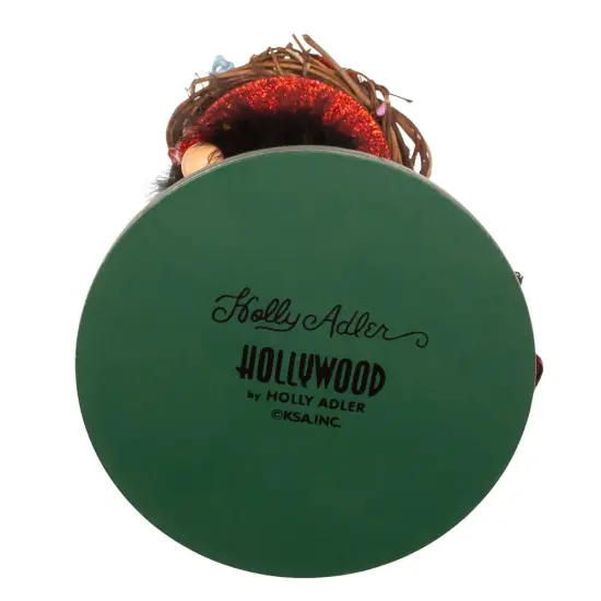 Kurt Adler 19.5-Inch Hollywood Cardinal in Tree Hat Nutcracker {6}