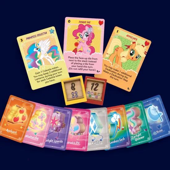 Renegade Games: My Little Pony: Festival of Lanterns - Board & Card Game, Tile Placement & Hand Management, New Modules, Ages 14+, 1-4 Players, 30 Min {4}